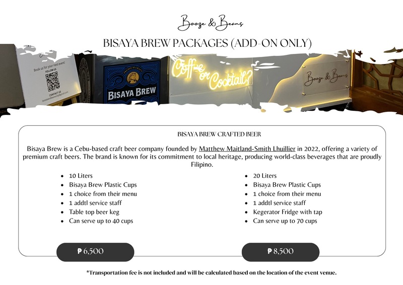 Add-On Bisaya Brew Draft Beer