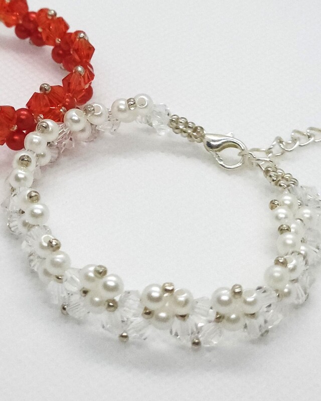 Clear Starlace Crystal Bracelet