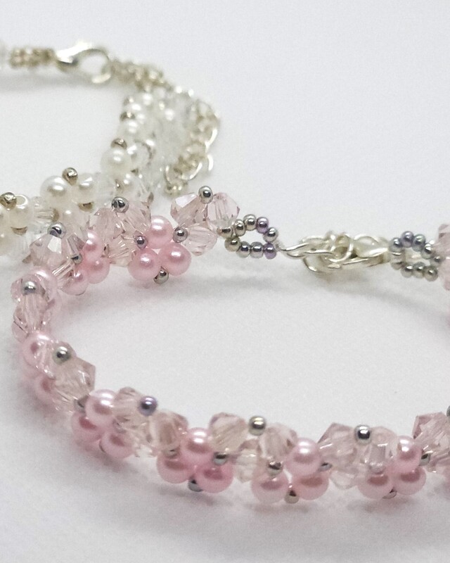 Sakura Starlace Crystal Bracelet