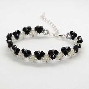 Onyx Starlace Crystal Bracelet
