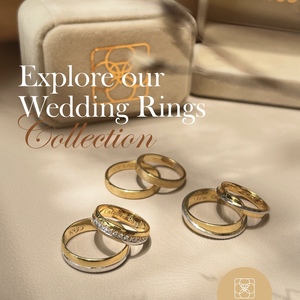 Explore our wedding ring designs 🤎