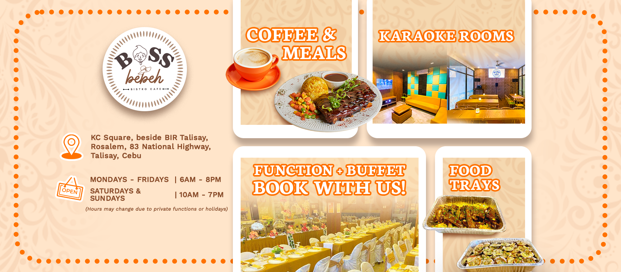 Boss Bebeh Bistro Cafe - Talisay